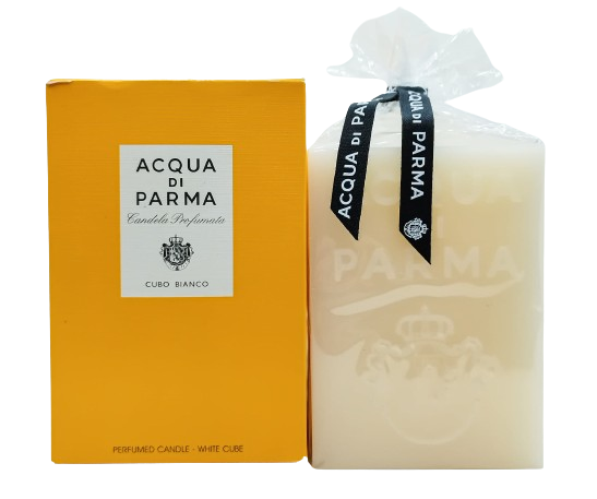 AcquaDiParmaŚwiecazapachowaCuboBiancoPerfumeriaErbel