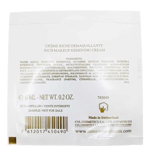 PerfumeriaErbelValmontWonderFallsRichMakeupRemovingŁagodnykremdodemakijażuZestawPielęgnacja