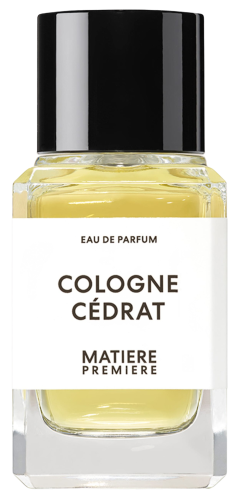 matiere premiere cologne cedrat