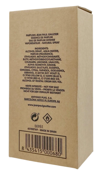 PerfumeriaErbelLeMaleEssencedeParfumJeanPaulGaultierEDPFlakonPerfumDlaMężczyzn