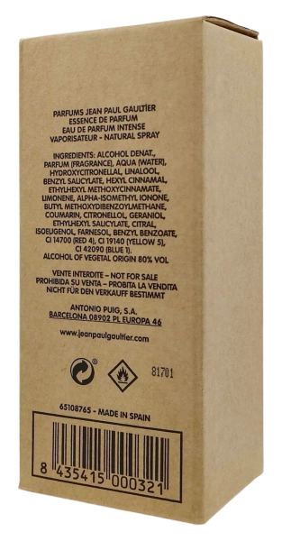 PerfumeriaErbelClassiqueEssencedeParfumJeanPaulGaultierEDPFlakonPerfumDlaKobiet