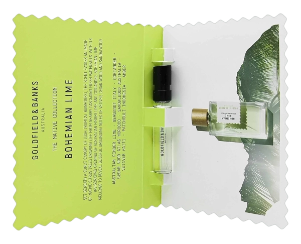 PerumeriaErbelGoldfield&amp;BanksAustraliaGoldfield&amp;BanksBohemianLimeParfumPróbkaPerfumNiszowychKobieta