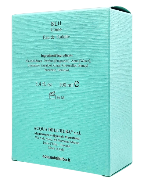 PerfumeriaErbelAcquadell’ElbaBluUomoMenEDTFlakonPerfumNiszowych