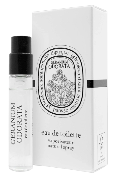 PerumeriaErbelDiptyqueGeraniumOdorataEDTSamplePróbkaPerfumNiszowychUnisex