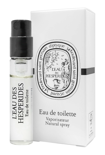 diptyque l'eau des hesperides woda toaletowa 2 ml     