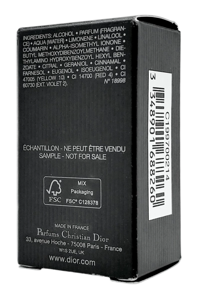 PerfumeriaErbelDiorHommeParfumFlakonMiniaturaPerfumDlaMężczyzny