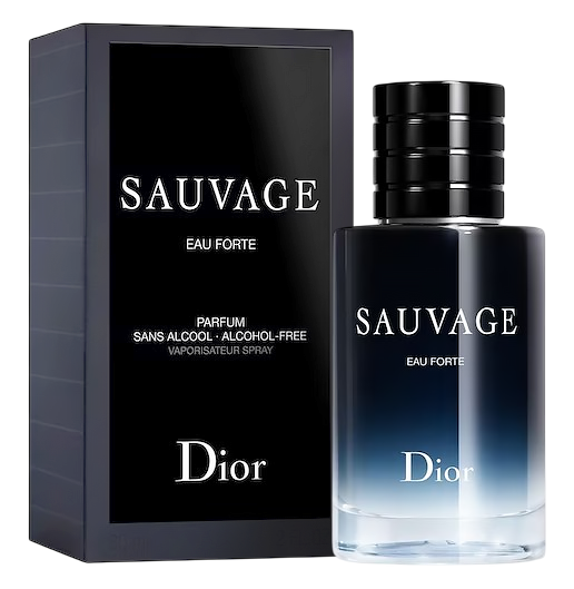 PerfumeriaErbelDiorSauvageEauForteParfumMiniaturaBezAlkoholuFlakonPerfumMężczyzna