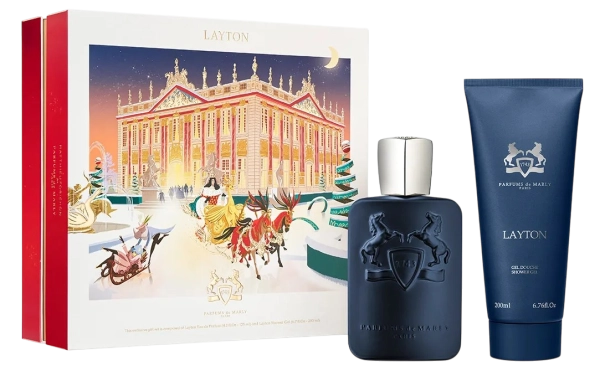 PerfumeriaErbelPDMParfumsdeMarlyLaytonEDPŻeldomyciaciałaShowerGelZestawUpominkowyDlaMężczyznyFlakonNiszowy