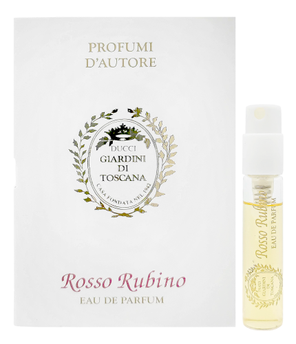 giardini di toscana rosso rubino woda perfumowana 2 ml     