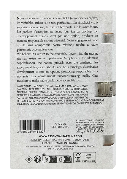PerumeriaErbelEssentialParfumsAmbreLatteEDPSamplePróbkaPerfumNiszowychUnisex