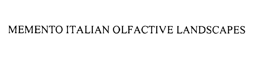 Producent: Memento Italian Olfactive Landscapes (przejdź do produktów)